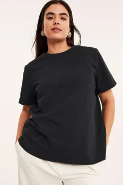 Klasyczny t-shirt z bawełny