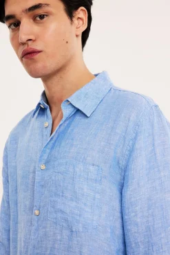 Koszula lniana regular fit