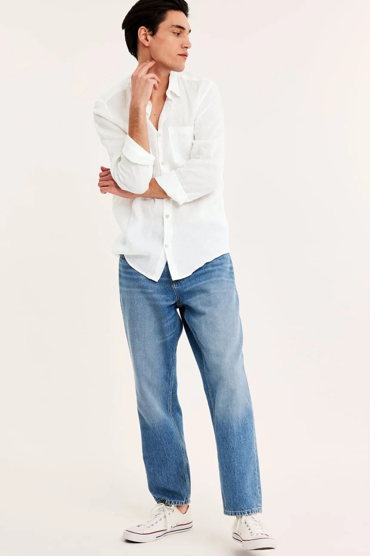 Koszula lniana regular fit