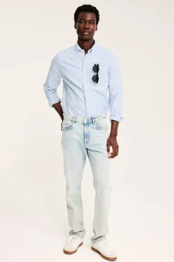 Koszula oxford w paski, regular fit