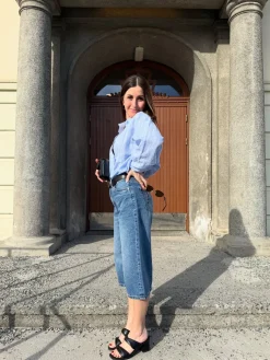 Koszula z mieszanki lnu