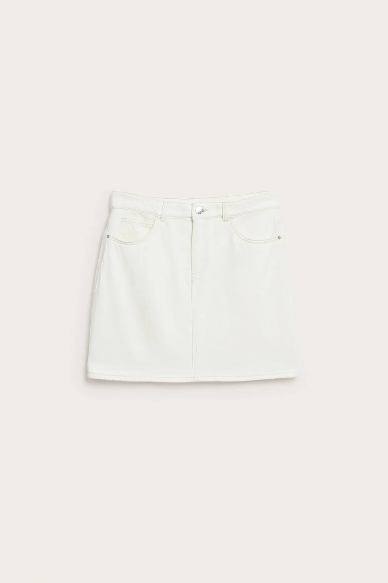Krótka spódnica twill