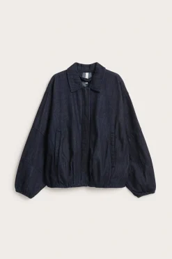 Kurtka typu bluzon z denimu