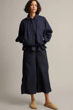 Kurtka typu bluzon z denimu