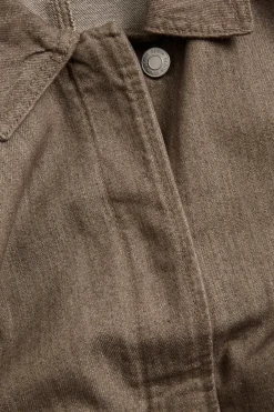 Kurtka typu bluzon z denimu