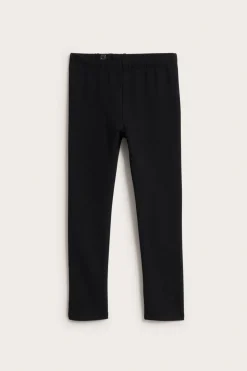 Legginsy bawełniane z puszystą stroną wewnętrzną