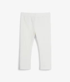 Legginsy capri z pikotkami na krawędzi
