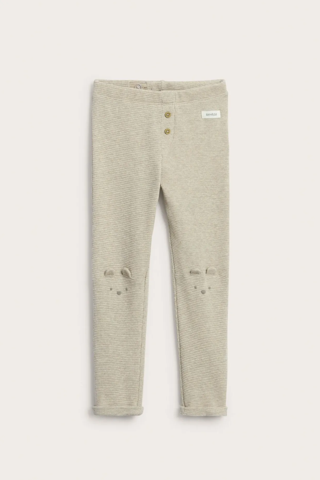 Legginsy o strukturze wafla