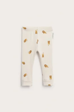 Legginsy we wzór w lwy