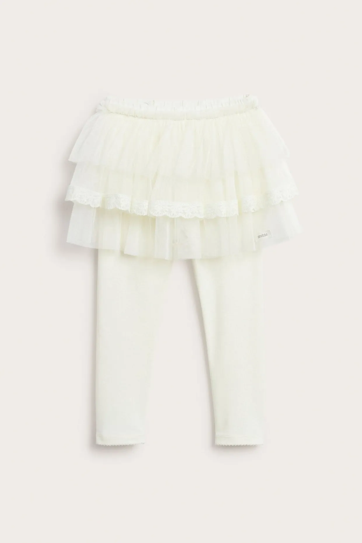 Legginsy ze spódnicą tiulową