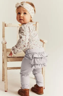 Legginsy z falbaną