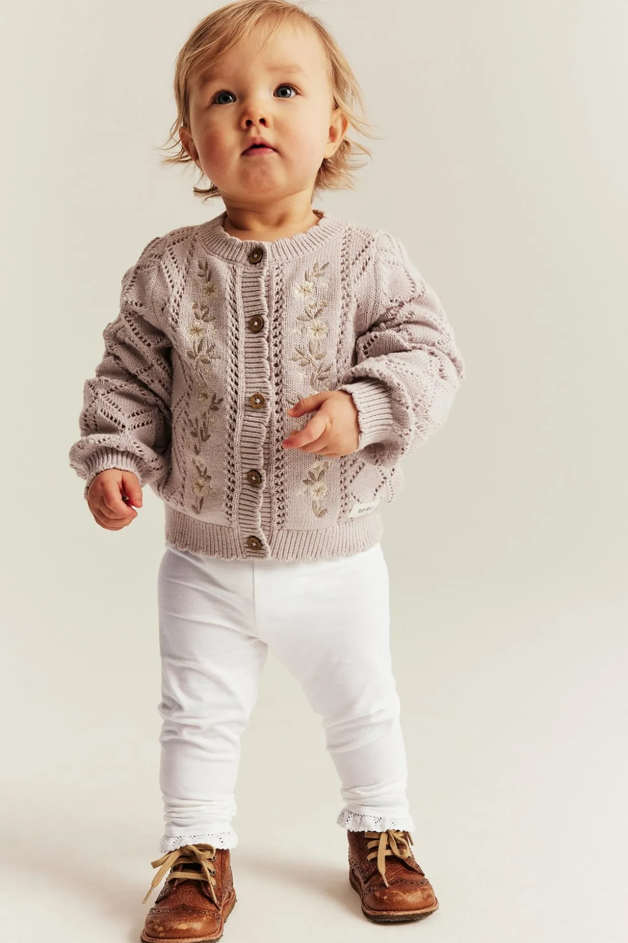 Legginsy z koronką