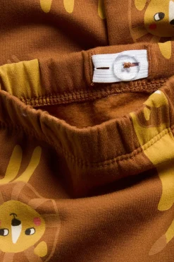Legginsy z wzorem w lwy