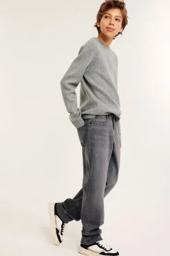 Loose jeans mid waist