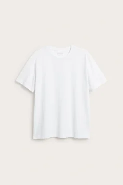 Luźny t-shirt z bawełny