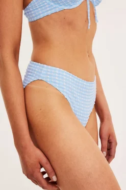 Majtki od bikini, w kratę