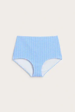 Majtki od bikini, w kratkę, biodrówki
