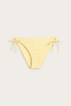 Majtki od bikini, w kwiaty, z wiązaniem