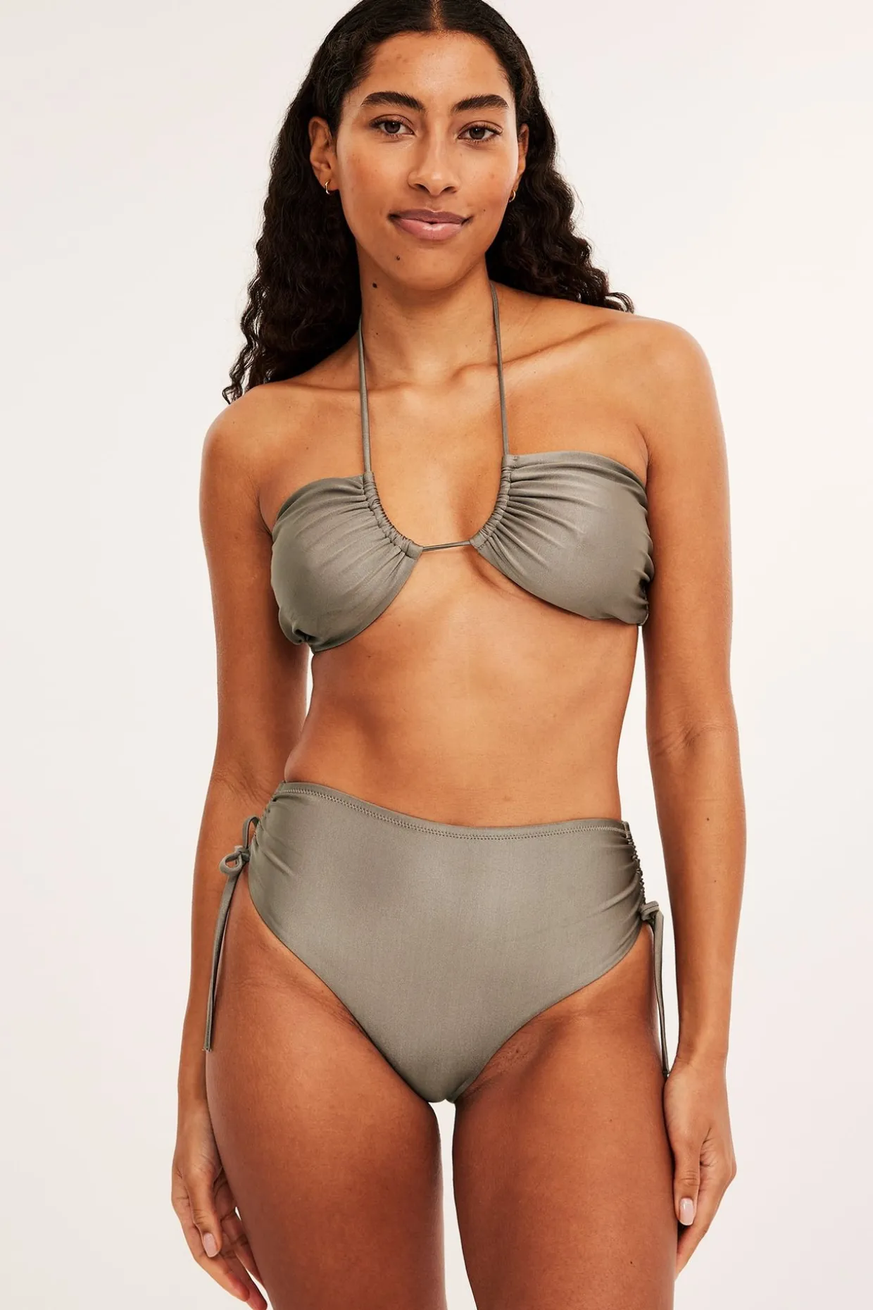 Majtki od bikini, z wiązaniem
