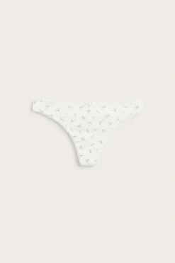 Majtki stringi z pointelle