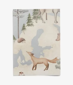 Próbka tapety Little Explorer - Mural