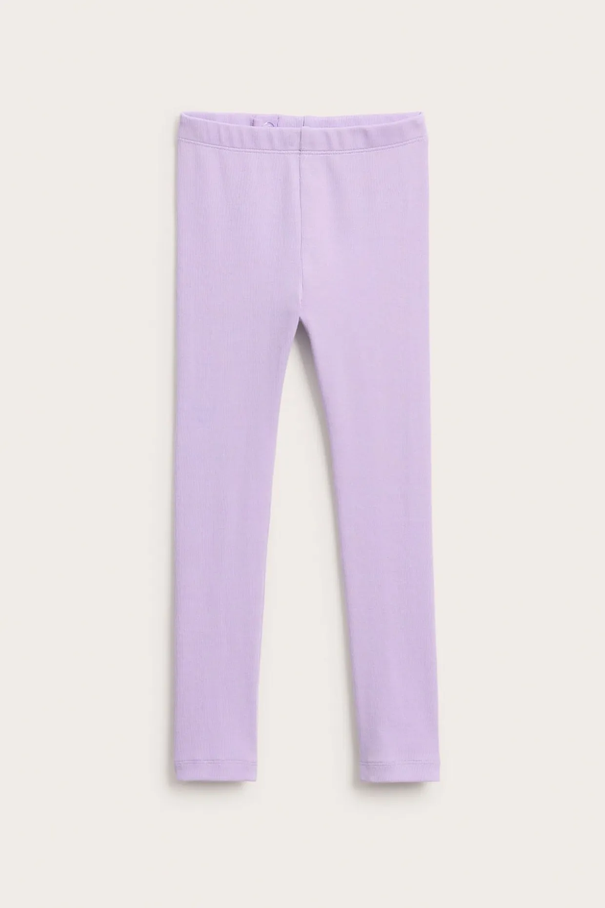 Prążkowane legginsy