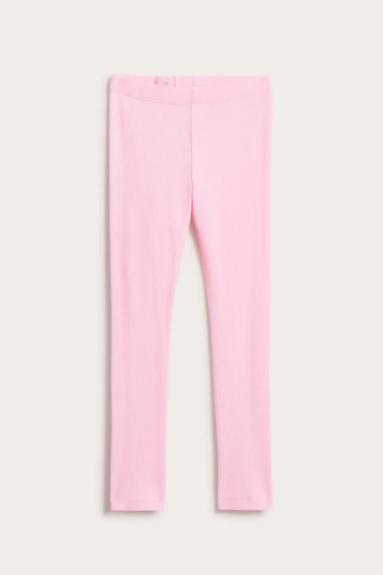 Prążkowane legginsy