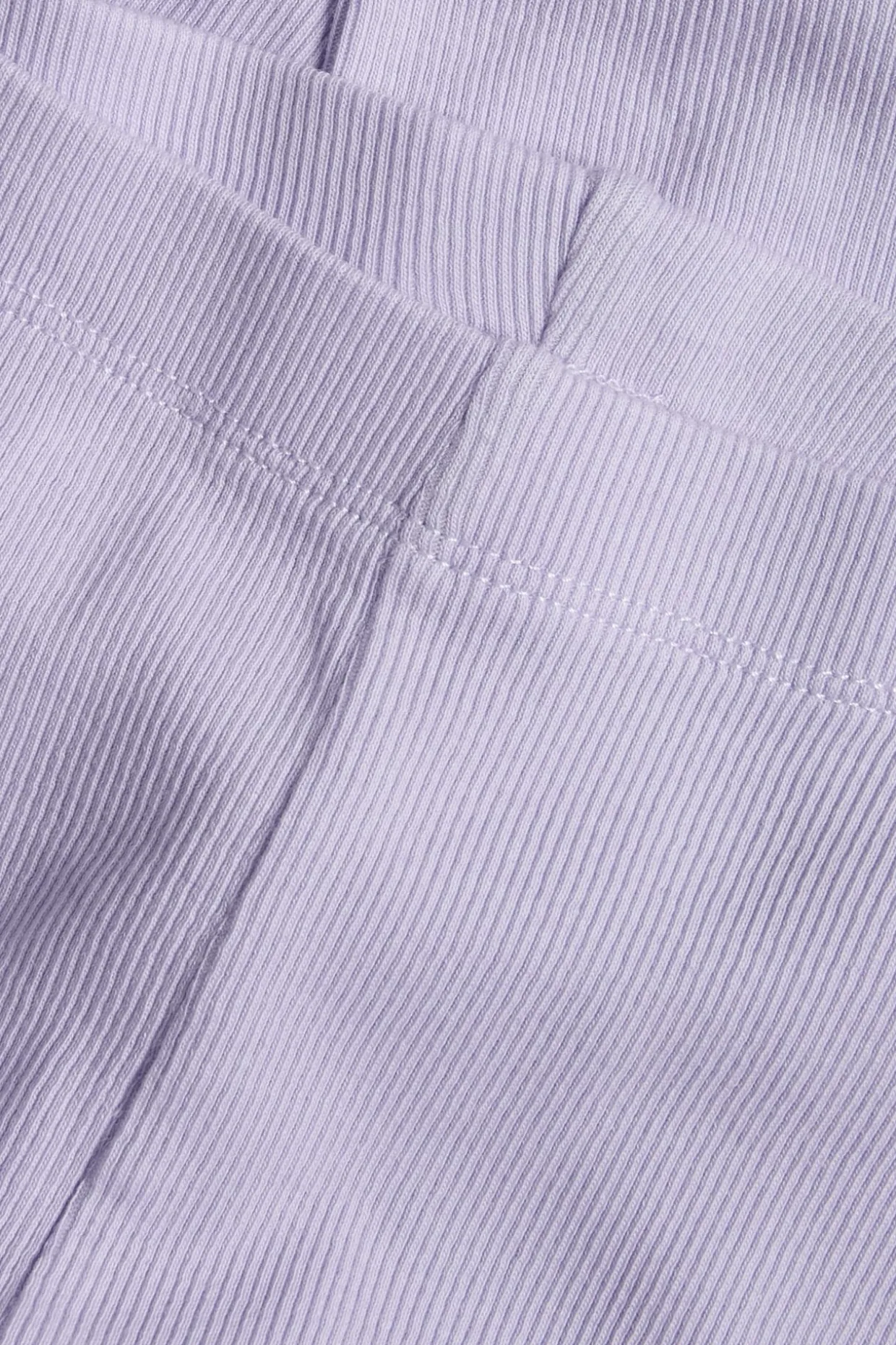 Prążkowane legginsy