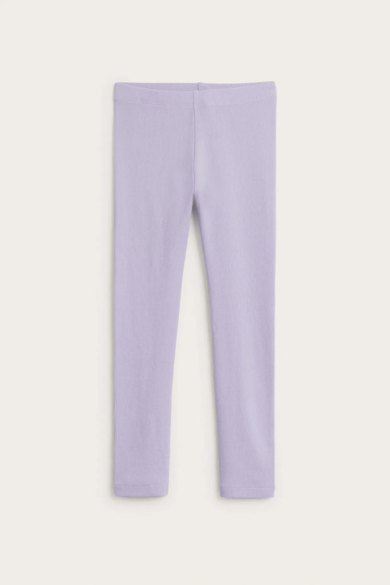 Prążkowane legginsy