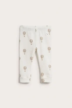 Prążkowane legginsy
