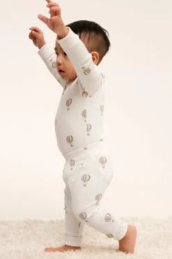 Prążkowane legginsy