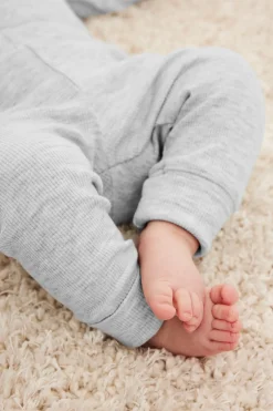 Prążkowane legginsy