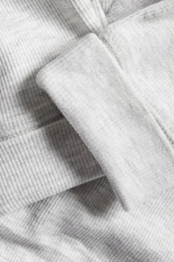 Prążkowane legginsy