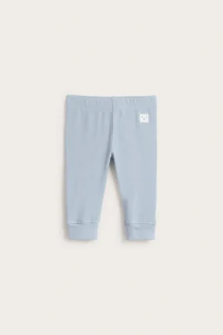 Prążkowane legginsy