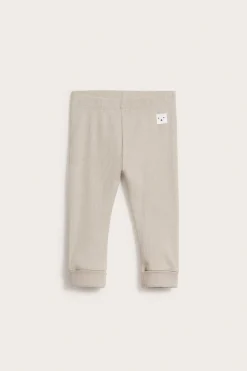 Prążkowane legginsy
