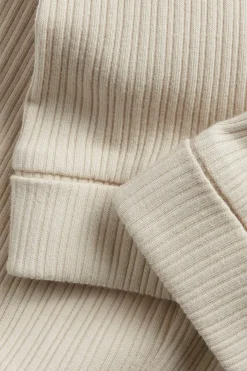 Prążkowane legginsy