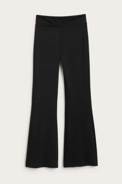 Rozkloszowane legginsy do ćwiczeń, z dżerseju