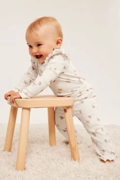 Rozszerzane legginsy w motyle