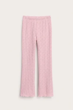 Rozszerzane legginsy z koronki