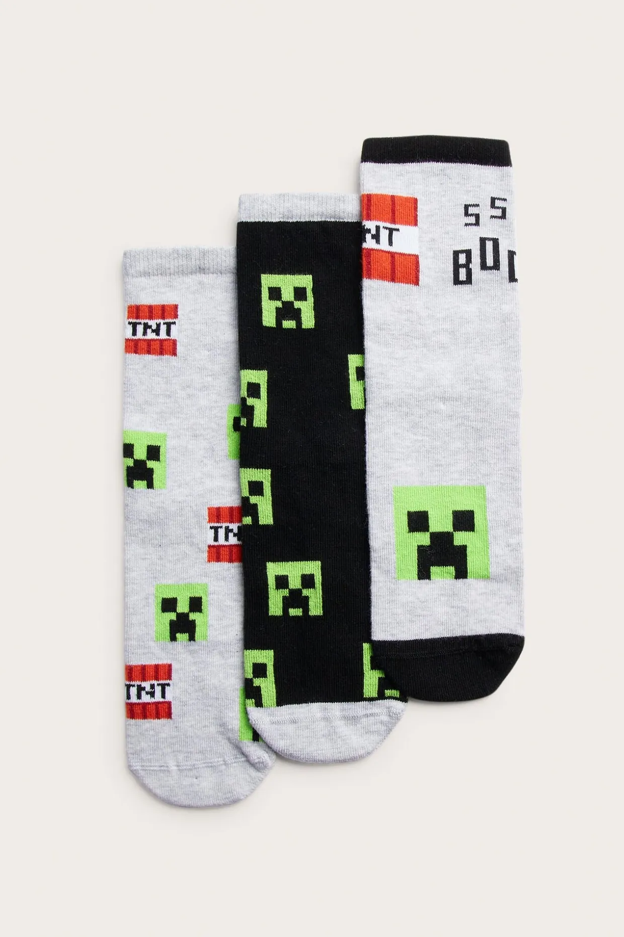 Skarpetki Minecraft 3-pak