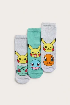 Skarpetki Pokemony 3-pak