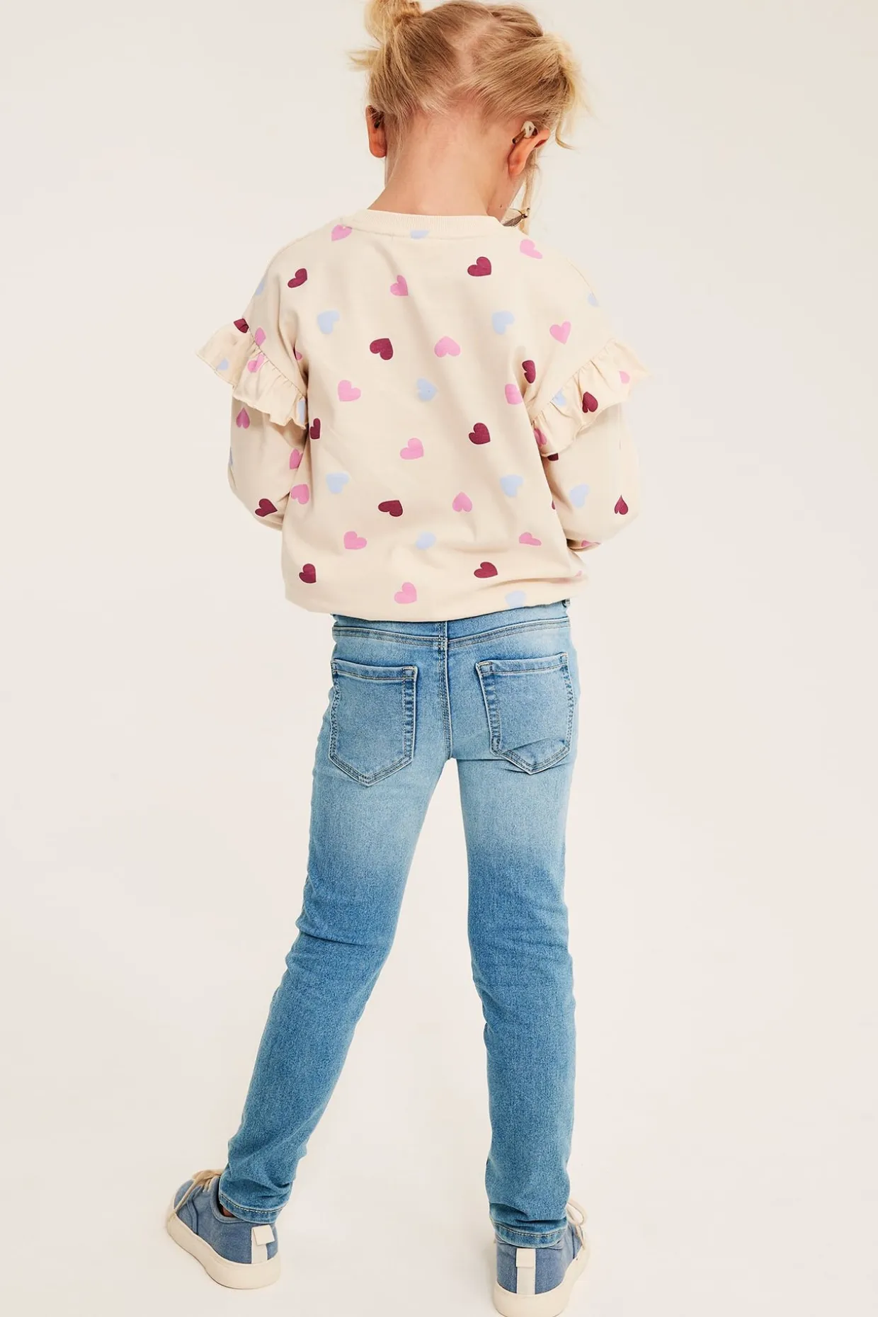 Slim leggings z motylami