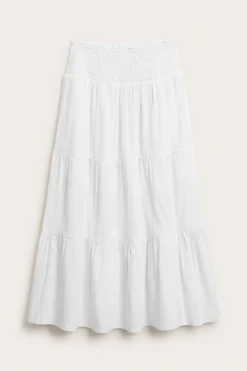 Spódnica maxi z falbanami