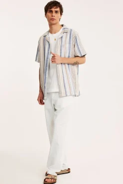 Spodnie bawełniane regular fit