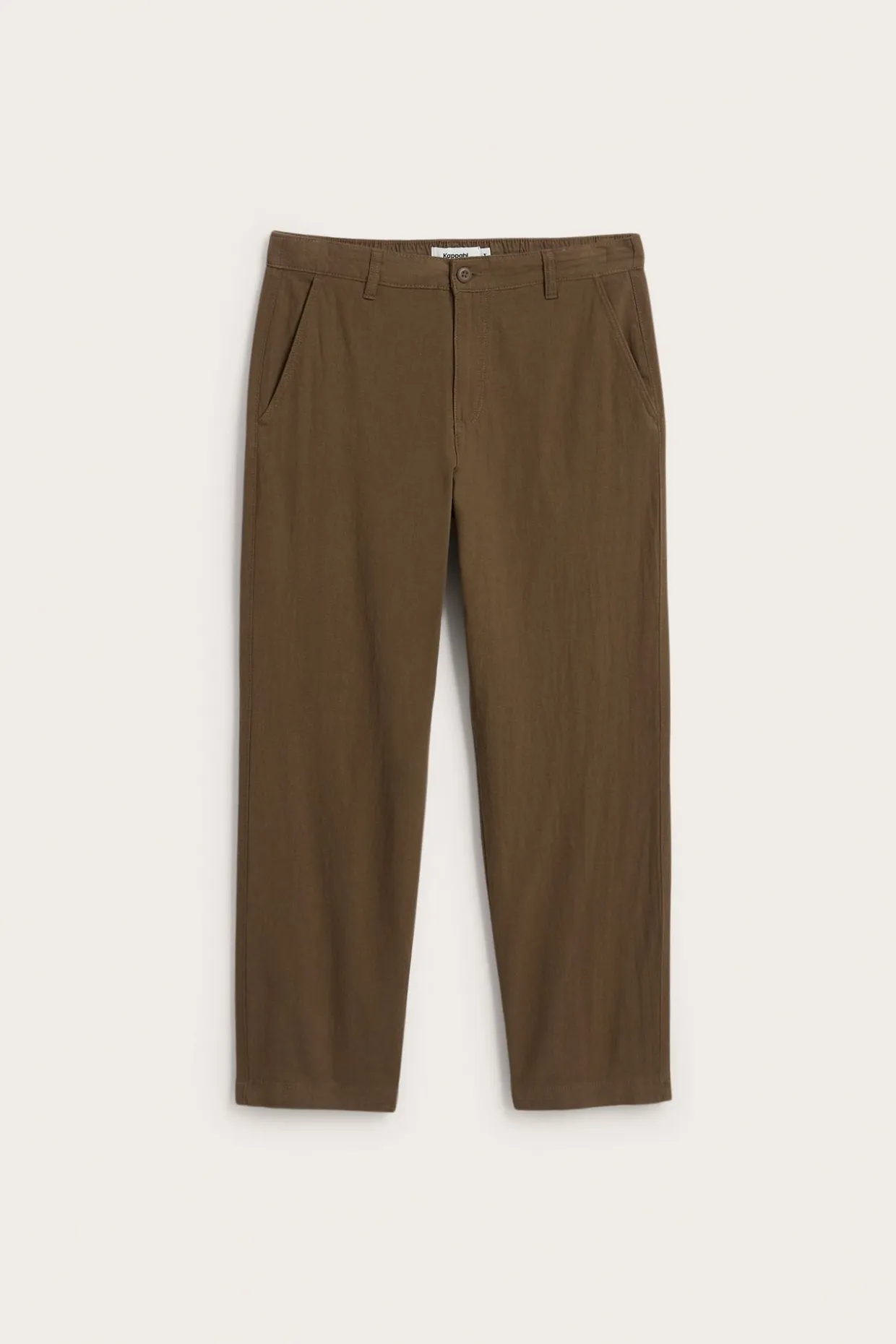 Spodnie bawełniane regular fit