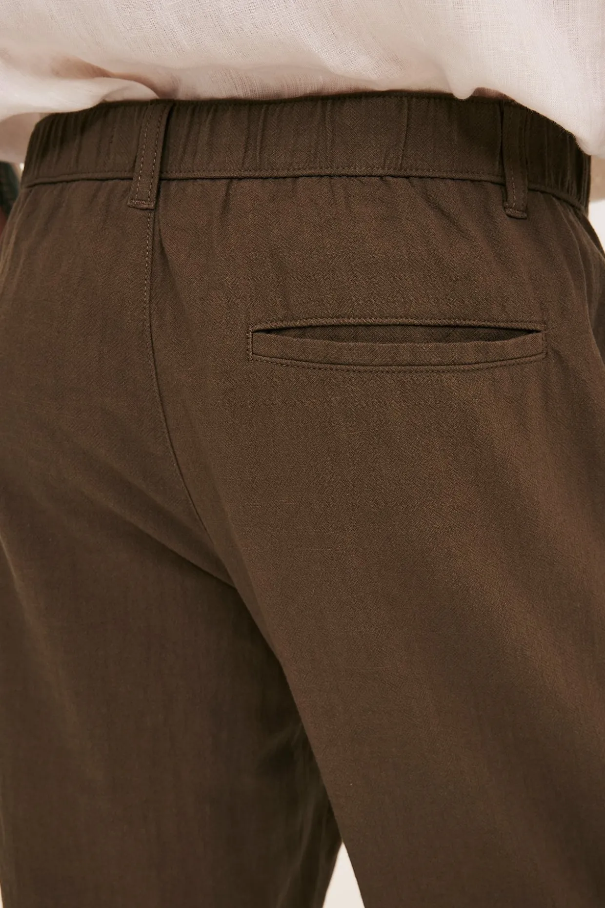 Spodnie bawełniane regular fit