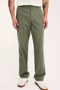 Spodnie bawełniane regular fit