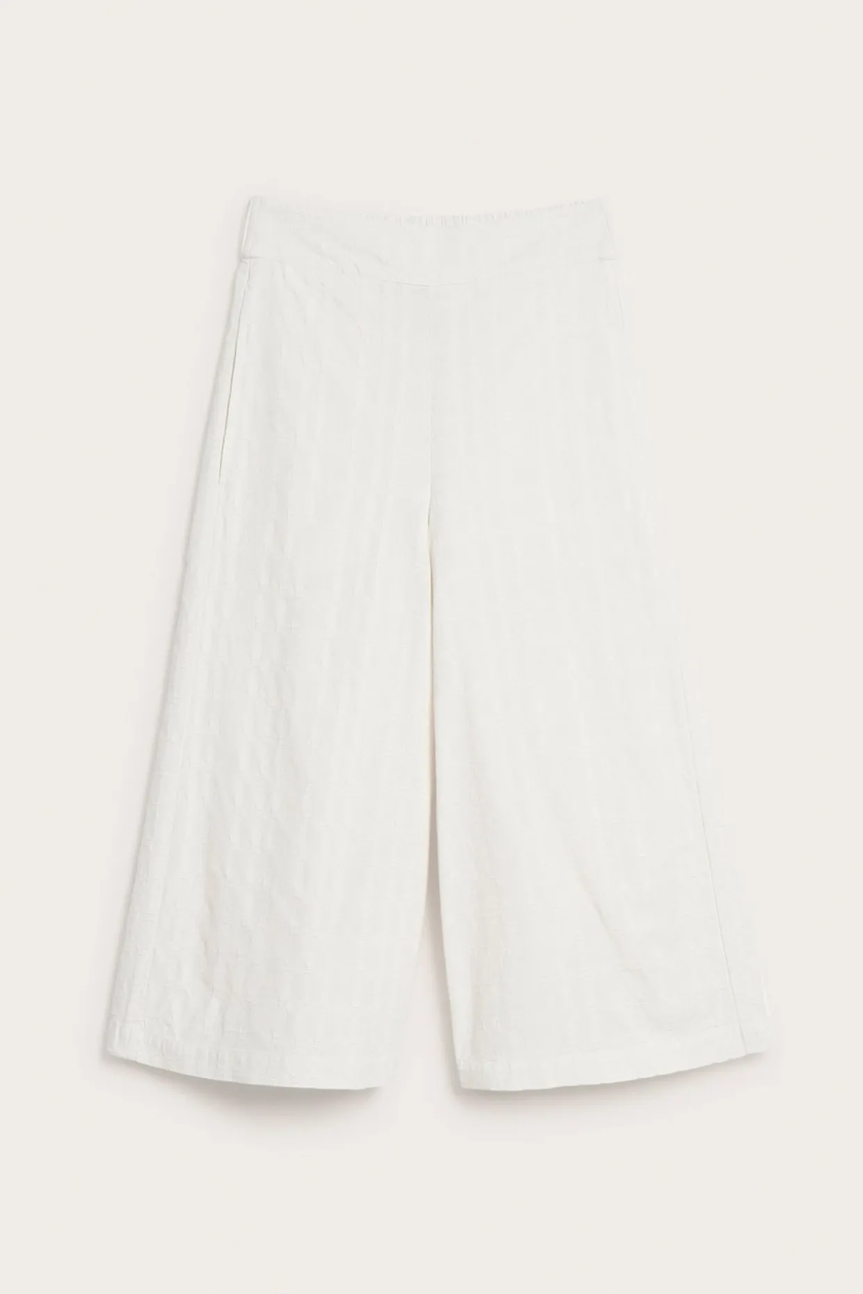 Spodnie typu pull-on, model culotte