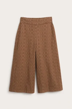 Spodnie typu pull-on, model culotte