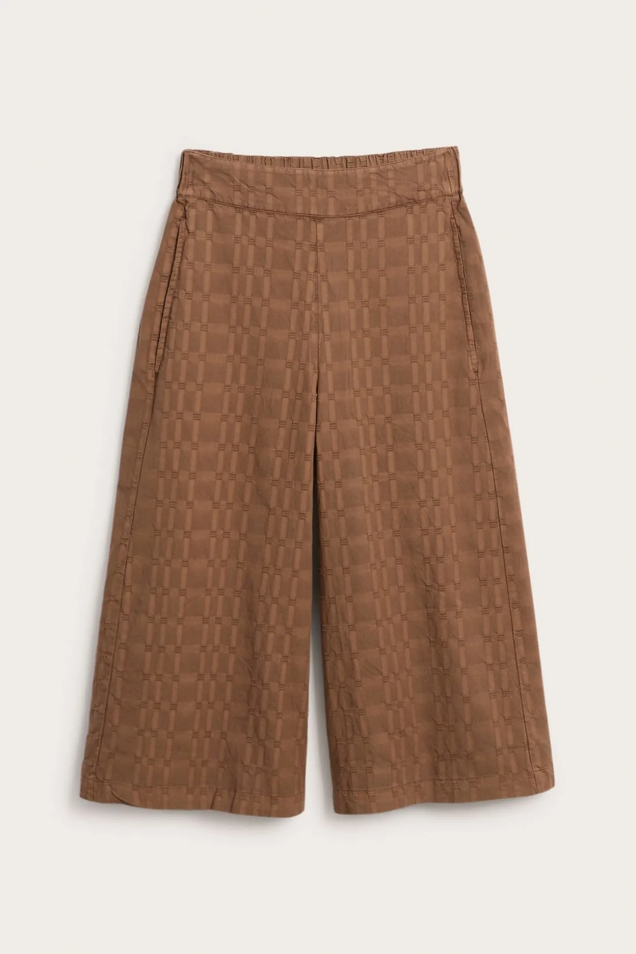 Spodnie typu pull-on, model culotte
